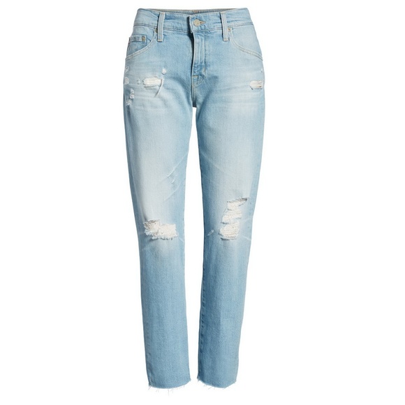 NWT AG The Ex-Boyfriend Crop Slim Jeans | Relaxed & Chic for Casual & Streetwear - Picture 2 of 8